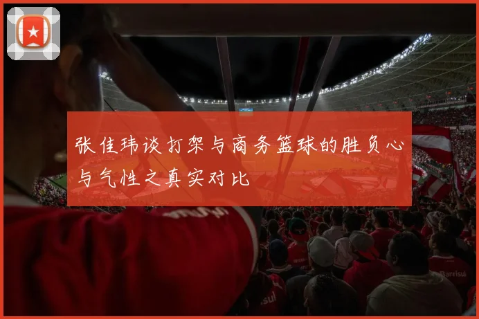 张佳玮谈打架与商务篮球的胜负心与气性之真实对比